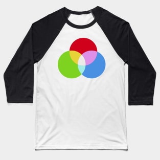 RGB color combination Baseball T-Shirt